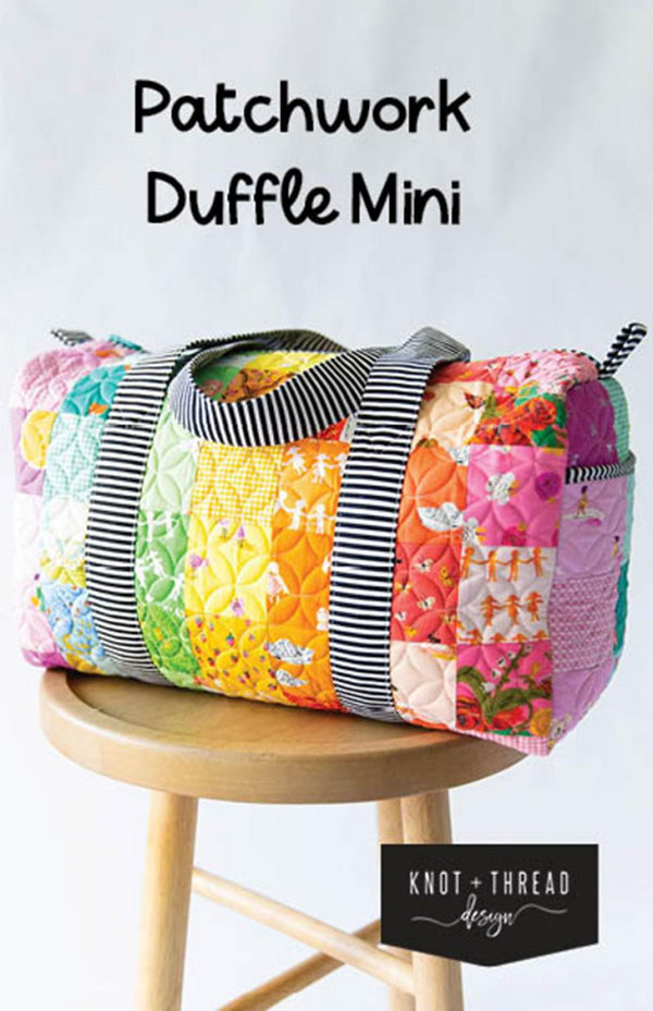 Patchwork Duffle Mini Pattern - Sewjersey.com