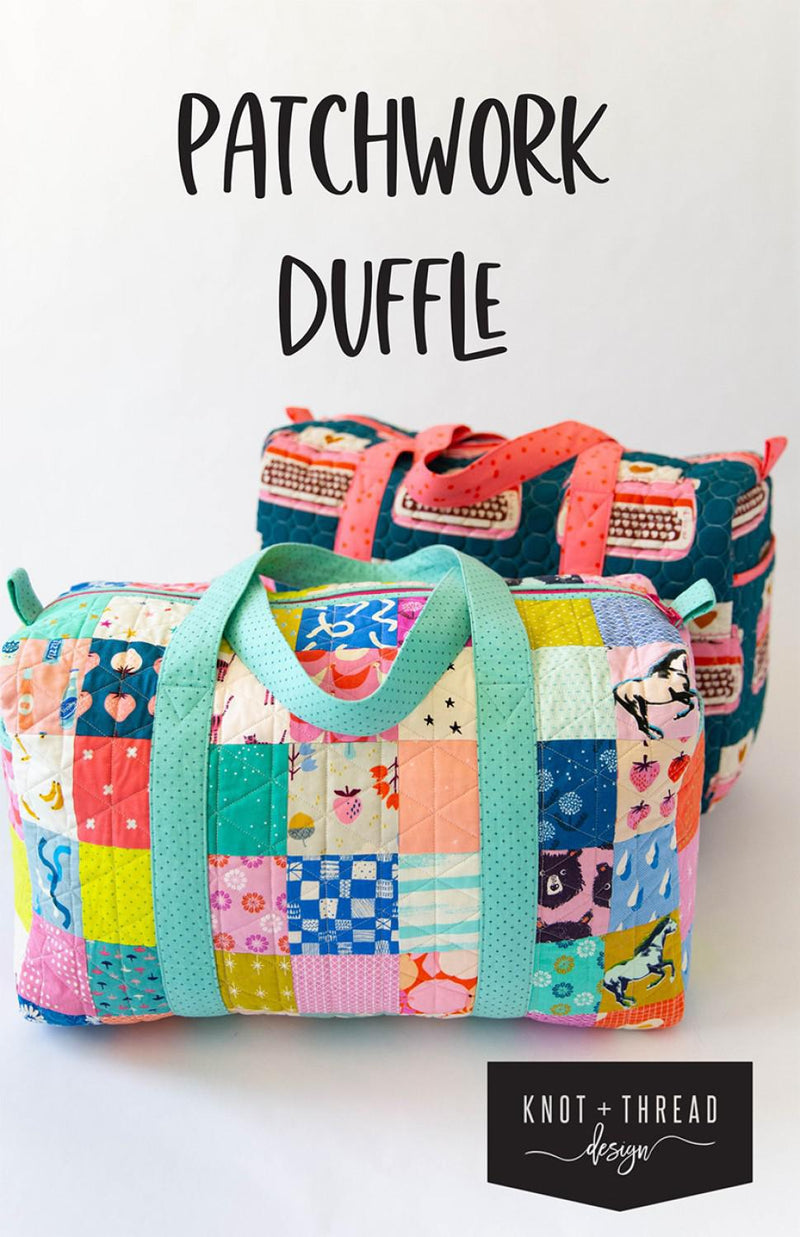 Patchwork Duffle Pattern - Sewjersey.com