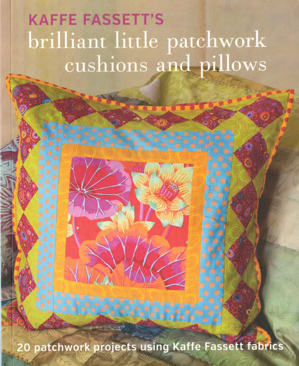 Kaffe Fassett's Brilliant Little Patchwork Cushions and Pillows - Sewjersey.com