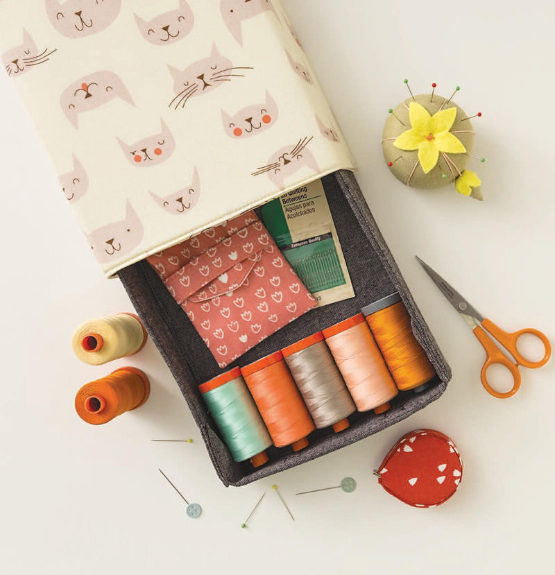 Stitched Sewing Organizers by Aneela Hoey - Sewjersey.com