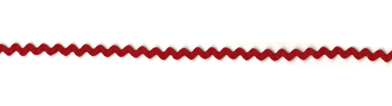 Wrights Baby Rick Rack Red 4 Yards - Sewjersey.com