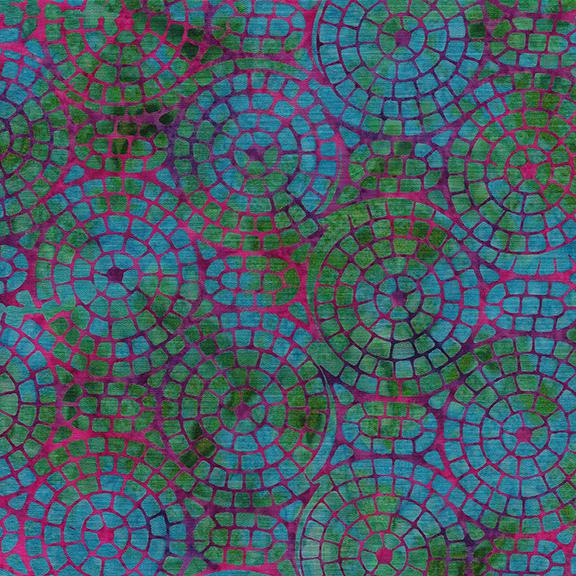 Island Batik Circles-Purple Boysenberry 122252485