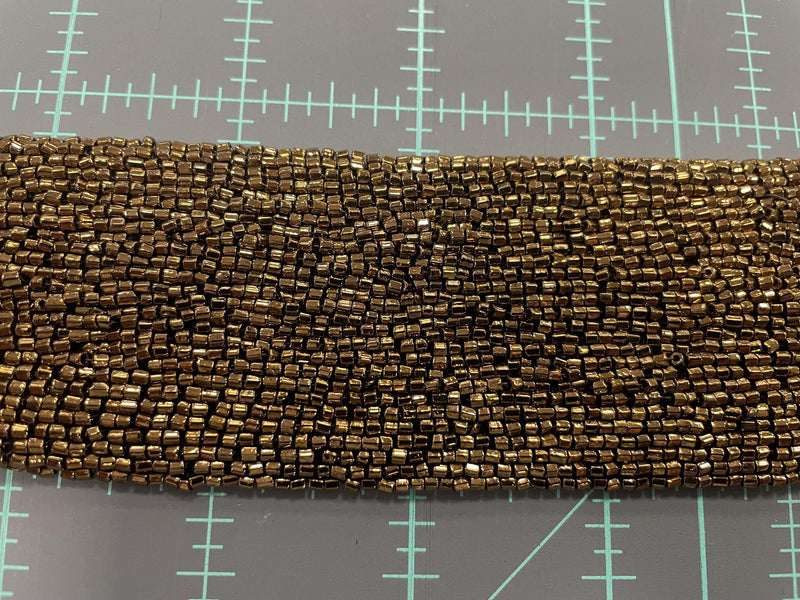 Fred Frankel & Sons Bronze Beaded Trim 1.5" wide - Sewjersey.com