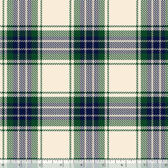 Marcus Fabrics Primo Plaid Flannel Keep It Classic Green R090982 Green