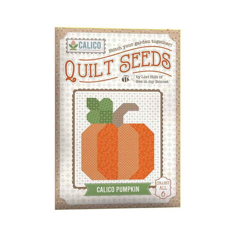 Lori Holt Quilt Seeds Pattern Calico Pumpkin