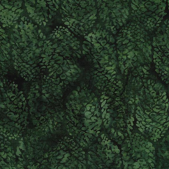 Island Batik 122226685 / Pinecone-Green Pineneedle - Sewjersey.com