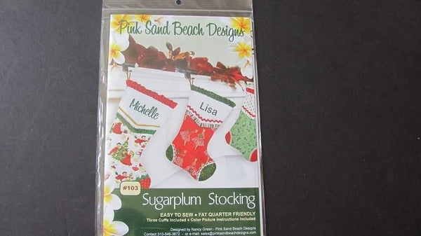 Sugarplum Stockings Pattern