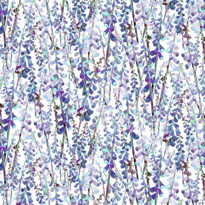 Blank Quilting Down in the Woods Digital Lupine Texture - 1504 01