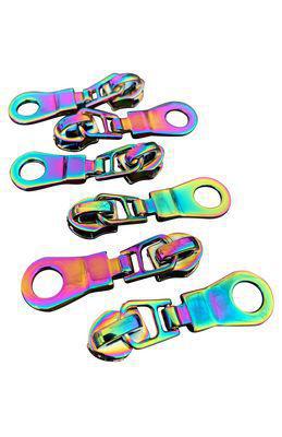 Sassafras Lane Designs Iridescent Zipper Pulls 6 Pack - Sewjersey.com