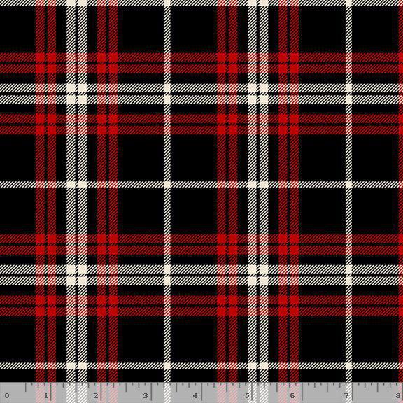 Marcus Fabrics Primo Plaid Flannel Keep It Classic Red R090983 Red