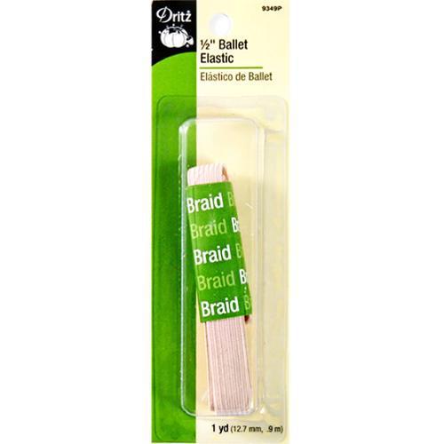 Dritz 1/2" Ballet Elastic 1 Yard - 9349P - Sewjersey.com