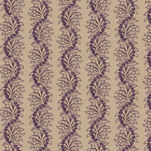 I Love Purple Tan Trellis Yardage SKU