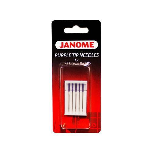 Janome Purple Tip Needles 15x1 - 202122001 - Sewjersey.com