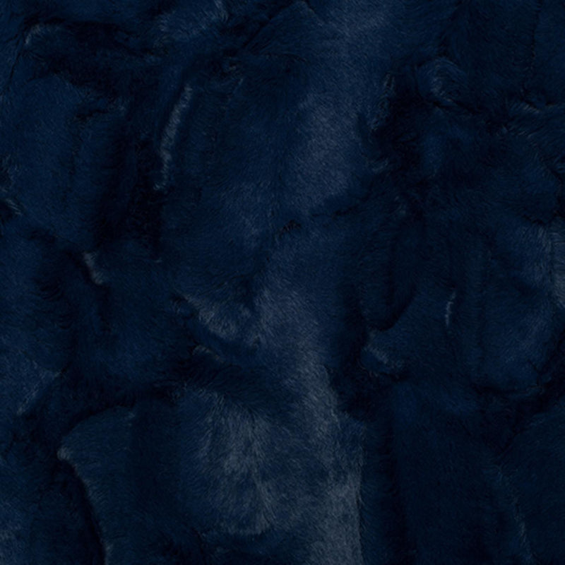 Shannon Fabrics Luxe Cuddle Hide Navy 58/60" - LCHIDENAVY