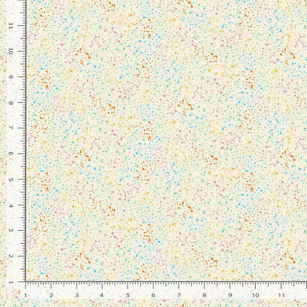 Dear Stella Stardust 108 inch wide back fabric - XSTELLA-D2857  RAINBOW