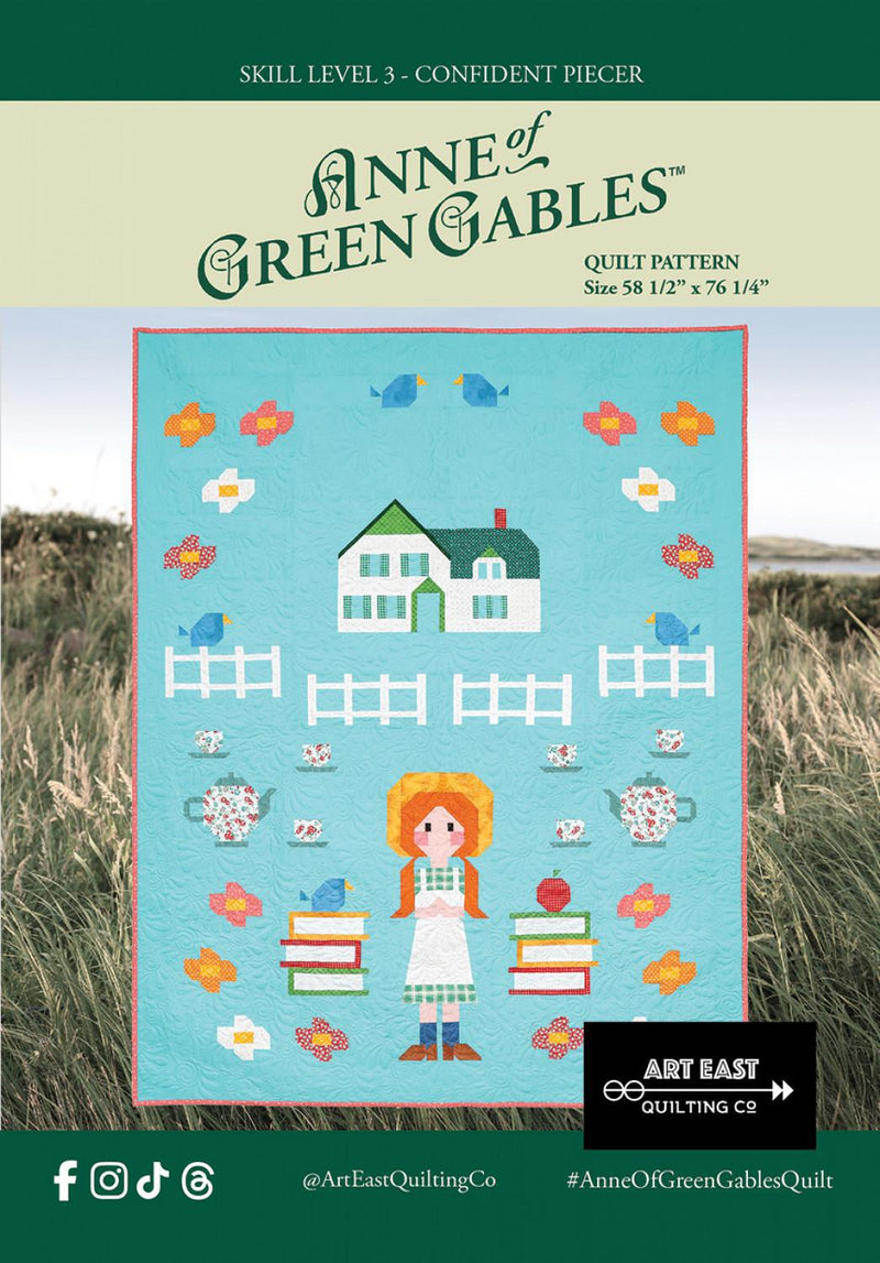 Anne of Green Gables Quilt Pattern Front - sewjersey.com