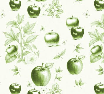 Apple Orchard Collection-Orchard-100% Cotton-Green-21231106-01