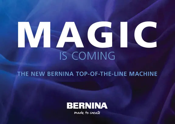 RESERVATION: First Look at the New B990 Bernina Machine presented by Bernina VP of Education In Person at Sew Jersey!