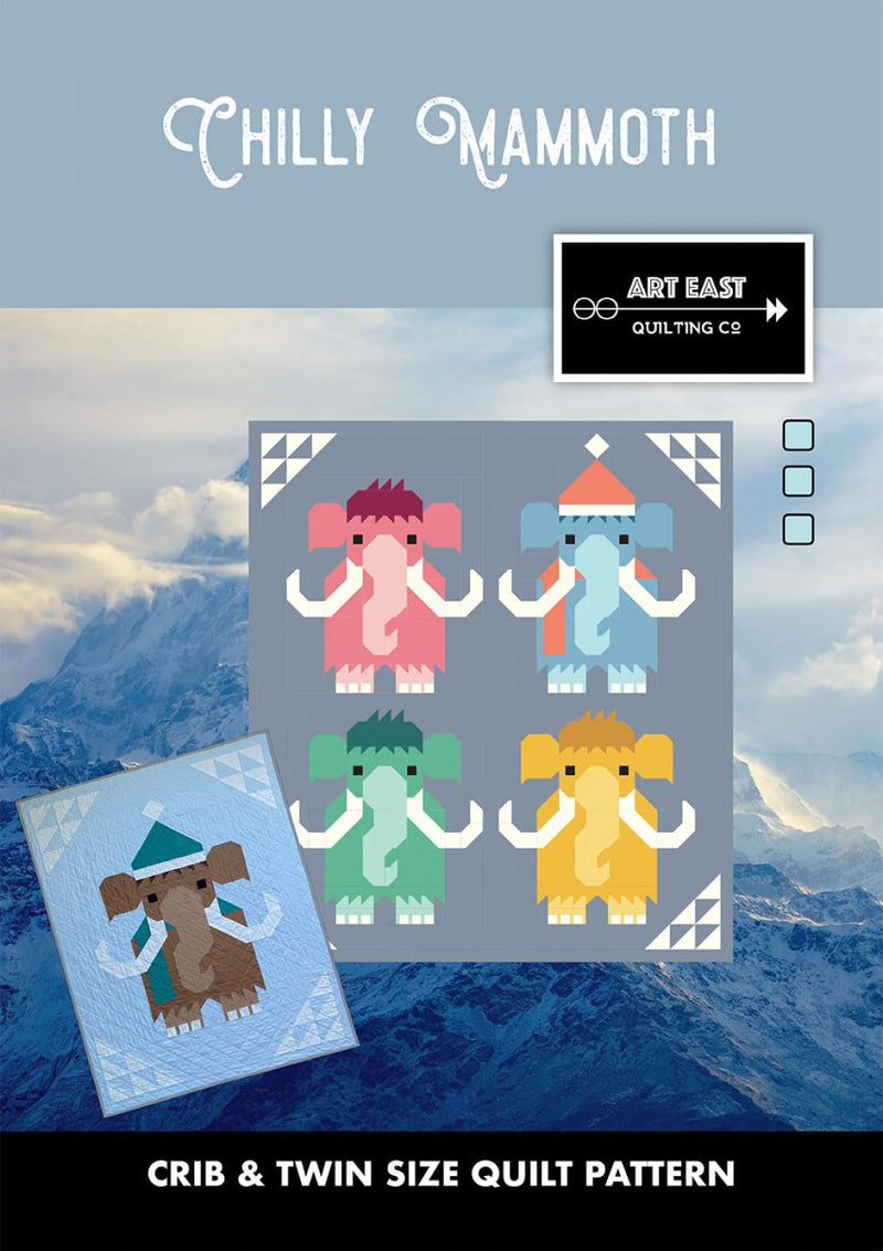 Chilly Mammoth Quilt Pattern - sewjersey.com