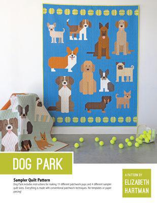 Dog Park Pattern by Elizabeth Hartman - Sewjersey.com