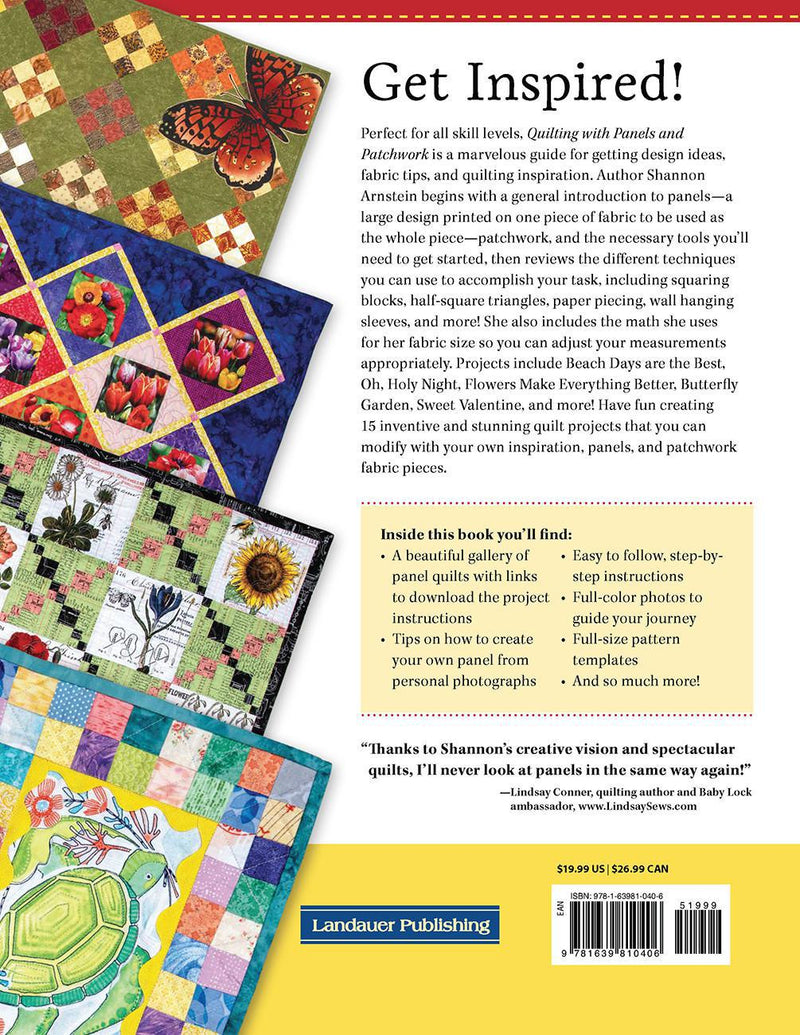 Quilting with Panels and Patchwork by Shannon Arnstein