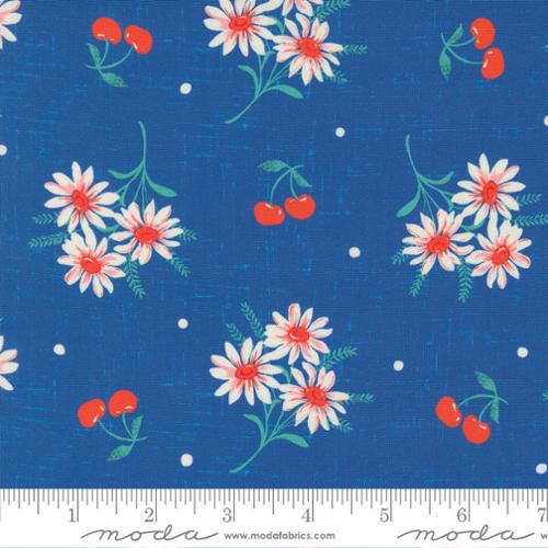 Moda Julia by Crystal Manning - Cherry Daisy Delft - 11922 12 - Sewjersey.com