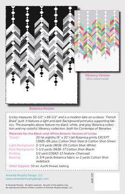 Icicles Pattern by Amanda Murphy