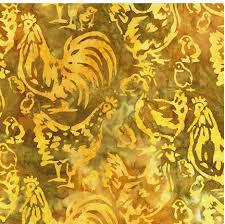 Robert Kaufman Farm Country Artisan Batik - AMD-20323-133-GOLD