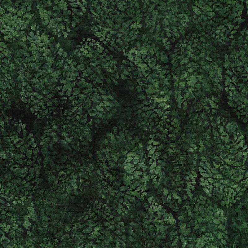 Island Batiks - Pinecone - Green 12226685