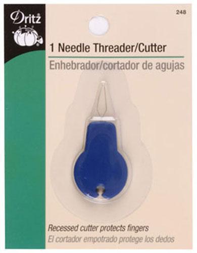 Dritz Needle Threader With Cutter 1ct 248