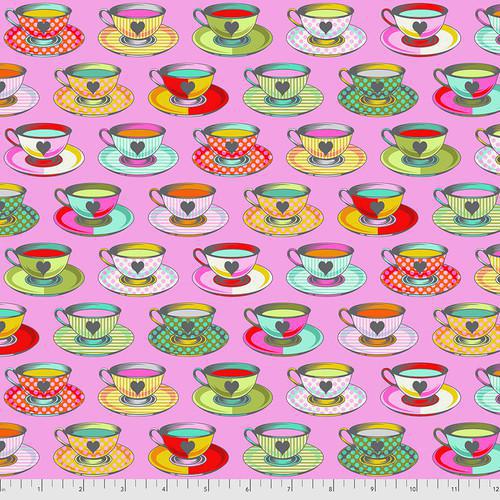 Free Spirit Curiouser and Curiouser by Tula Pink - Tea Time Wonder PWTP163.WONDER - Sewjersey.com