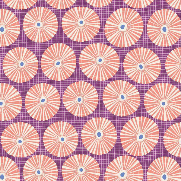 Tilda Cotton Beach Limpet Shell Lilac 100323 - Sewjersey.com