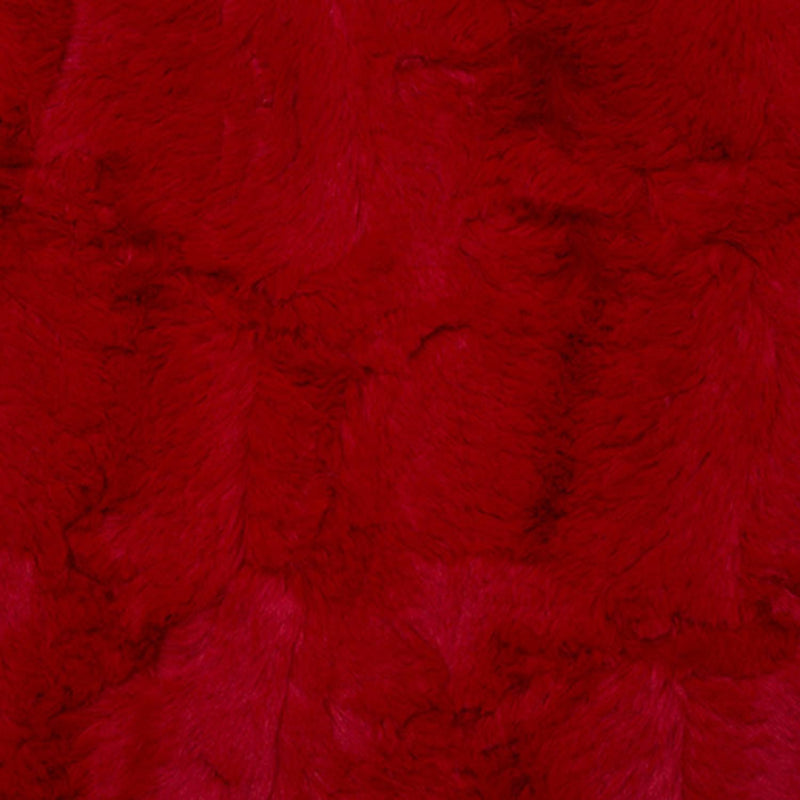 Shannon Fabrics Luxe Cuddle Hide Cardinal 58/60" - LCHIDECARDINAL