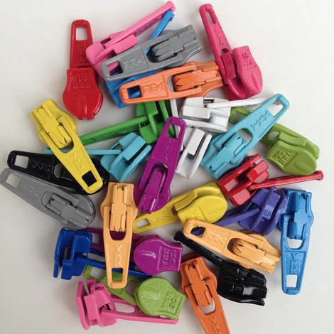 Atkinson Designs Candy Color Mix Zipper Pulls