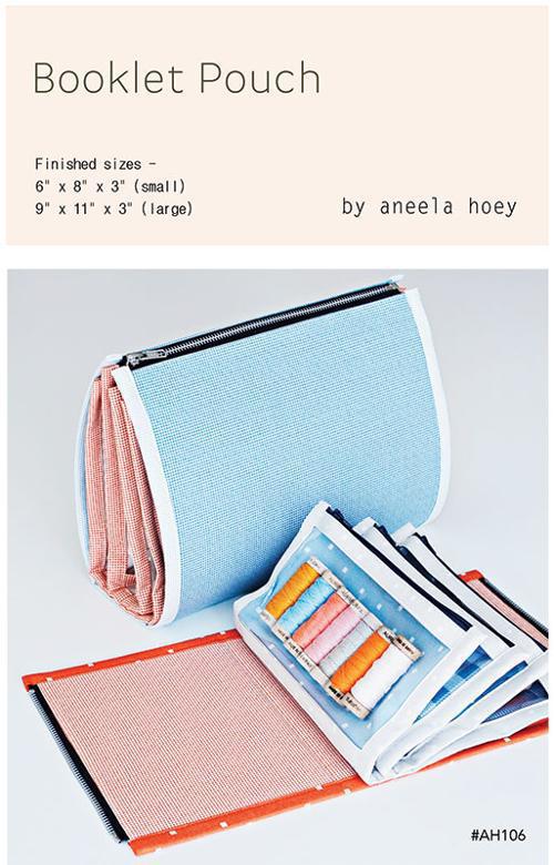 Booklet Pouch  Aneela Hoey Paper Pattern - Sewjersey.com