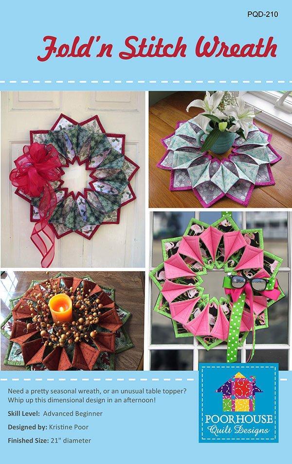 Fold`n Stich Wreath - Sewjersey.com